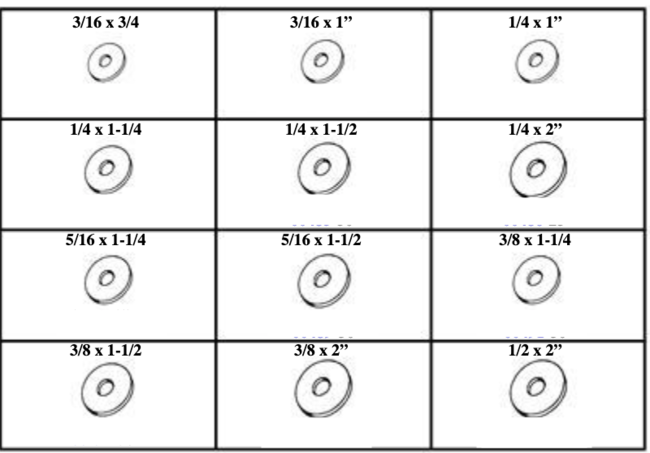 184899 FENDER WASHERS