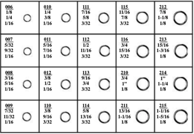 184951 "O" RINGS