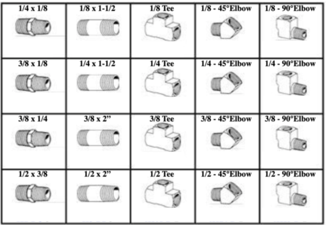 BRASS PIPE FITTINGS