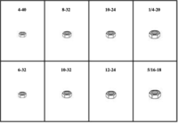 HEX MACHINE SCREW NUTS