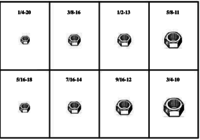 184870 FINISHED HEX NUTS