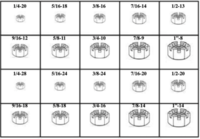 FINSIHED SLOTTED HEX NUTS