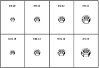 184914 FINISHED HEX NUTS - GRADE 8