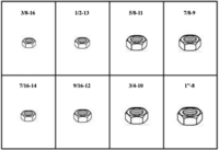 184917 FINISHED HEX JAM NUTS