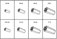 HEX COUPLING NUTS