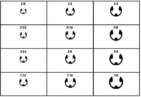 184942 "E" TYPE RETAINING RINGS