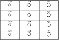 EXTERNAL RETAINING RINGS - LARGE SIZES