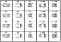 184972 BRASS PIPE FITTINGS