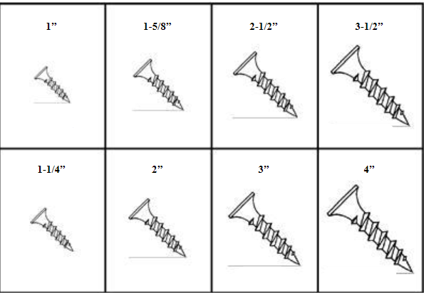 DRYWALL SCREWS