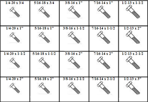 HEX HEAD CAP SCREWS - GRADE 8