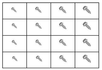 SLOTTED HEX WASHER HEAD SHEET METAL SCREWS