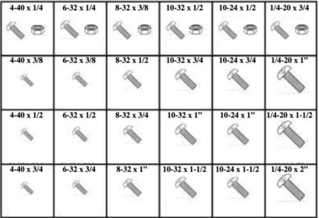 184819 PHILLIPS PAN HEAD MACHINE SCREWS