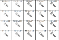 HEX HEAD CAP SCREWS - GRADE 8