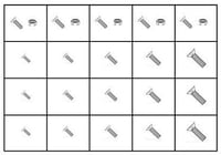 Phillips Flat Head Machine Screws