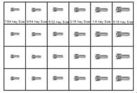 SOCKET HEAD CAP SCREWS