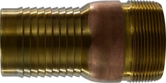 2 1/2 BRASS KING NIPPLE