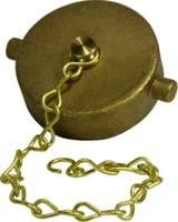 2 1/2 NST HOSE CAP & CHAIN