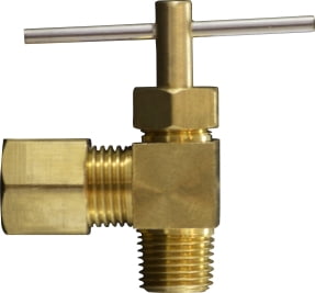 Captive Sleeve Angle needle Valve