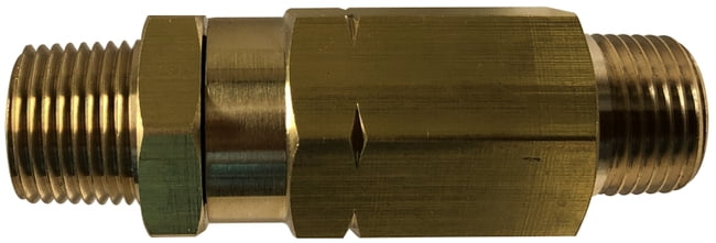 Male x Male High Pressure Check Valve 3,000 PSI