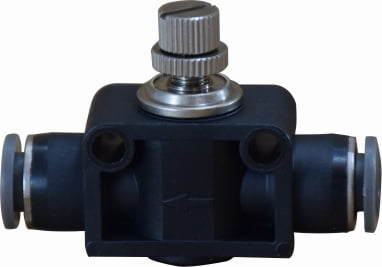 1/4 PUSH-IN IN-LINE NEEDLE VALVE