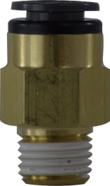 DOT Composite Body Push-In Male Connector