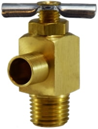 1/4MIP X .38ID BIB NEEDLE VALVE