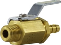 1/4 HB X 1/4 MIP MINI BALL VALVE