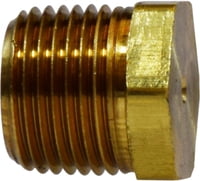 3/4 BRASS SOLID HEX HD PLUG