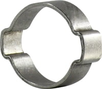 1/4 NOM 2-EAR HOSE CLAMP