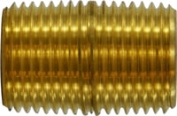 3/8 X CLOSE YELLOW BRASS NIPPLE AB1953