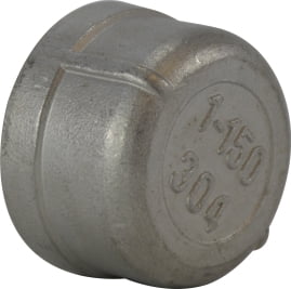 1/8 304 STAINLESS STEEL CAP