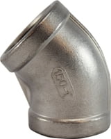 3/8 316 STAINLESS STEEL 45 ELBOW