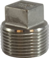 1-1/4 316 SS SQUARE HEAD PLUG