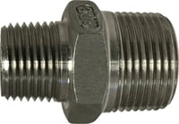 1/4 X 1/8 316 S.S. HEX NIPPLE