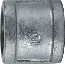 1/8 GALV COUPLING