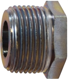 1/4X1/8 MXF GALV STEEL HEX BUSH