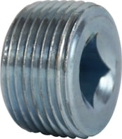 1/2 GALV C/S SQ STEEL PLUG