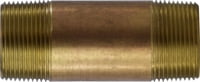 1-1/4 X 7 RED BRASS NIPPLE