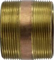 3 X 6 RED BRASS NIPPLE