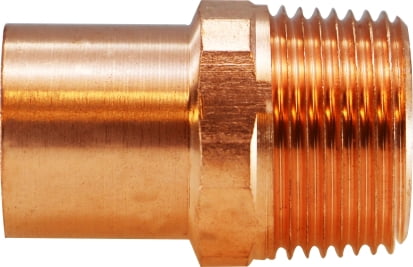 1 Copper  Ftg x Male adapter