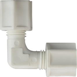 1/4 POLYPROP COMPRESSION ELBOW