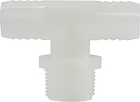 5/8HOSE X 3/4 MIP TEE WHITE