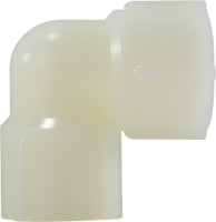 1/2 WHITE NYLON ELBOW