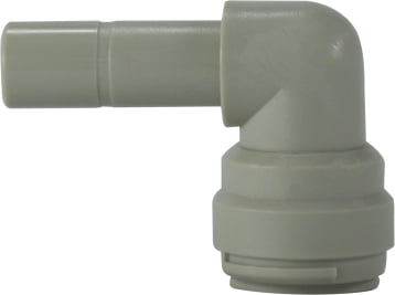 3/8 PLSTC STEM X P-IN ELBOW