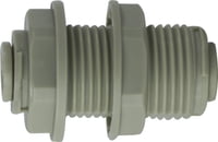 3/8 PLASTIC P-IN BULKHEAD UNION