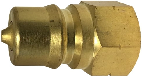 1/4 ISO-B PLUG BRASS