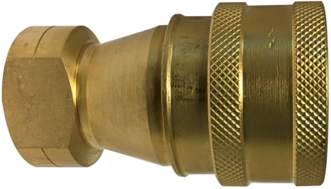 3/4 ISO-B QD COUPLER BRASS