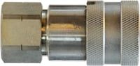 1/4 FNPT FLUSH FACE COUPLER