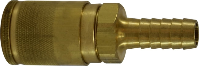 1/4HOSE ID PARKER TRU BRASS CPLR