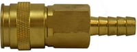 1/4 HOSE BARB UNIV. BRASS COUPLR